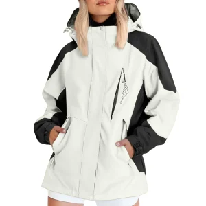 Women'S Hooded  Outdoor Sports Hiking  Jacket t