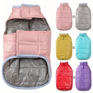 Winter Dog Jacket for Small Medium Dogs